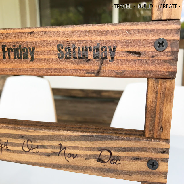DIY Perpetual Calendar – Sliding Wood Calendar Tutorial